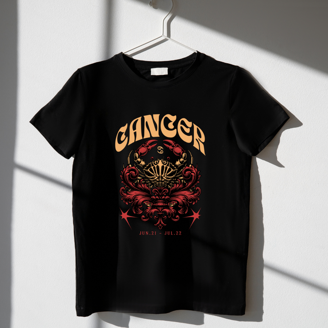Cancer Zodiac Tee: The Soulful Protector