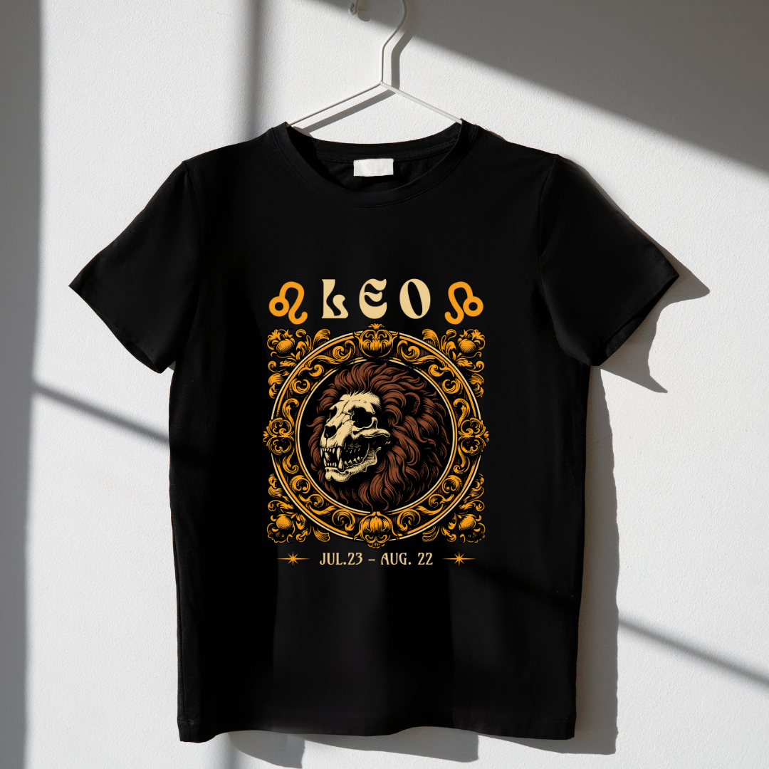 Leo Zodiac Tee: The Born Showstopper