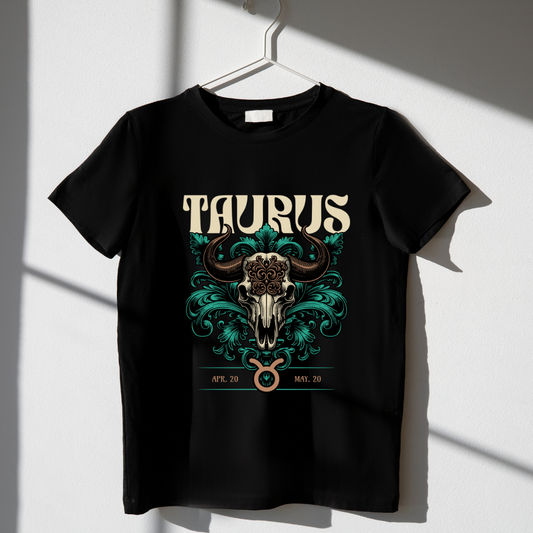 Taurus Zodiac Tee: The Grounded Powerhouse
