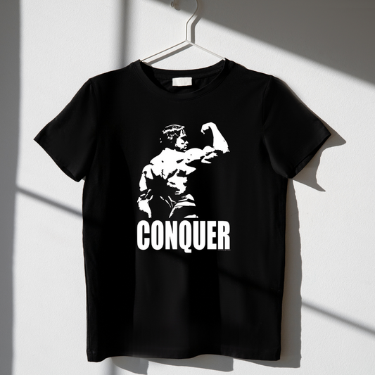 Conquer Tee: Dominate the Iron