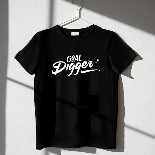 Goal Digger Tee: Hustle Loud, Win Louder